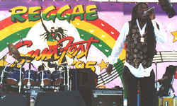 Dennis Brown at reggae SumFest 95