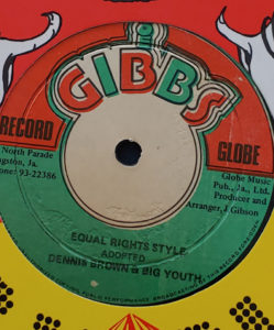 dennis brown disco 45